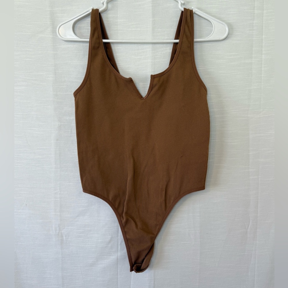 Bozzolo Brown One Piece Bodysuit